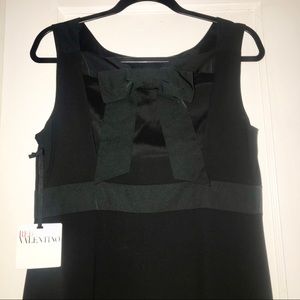 RED Valentino Black Dress with Bow